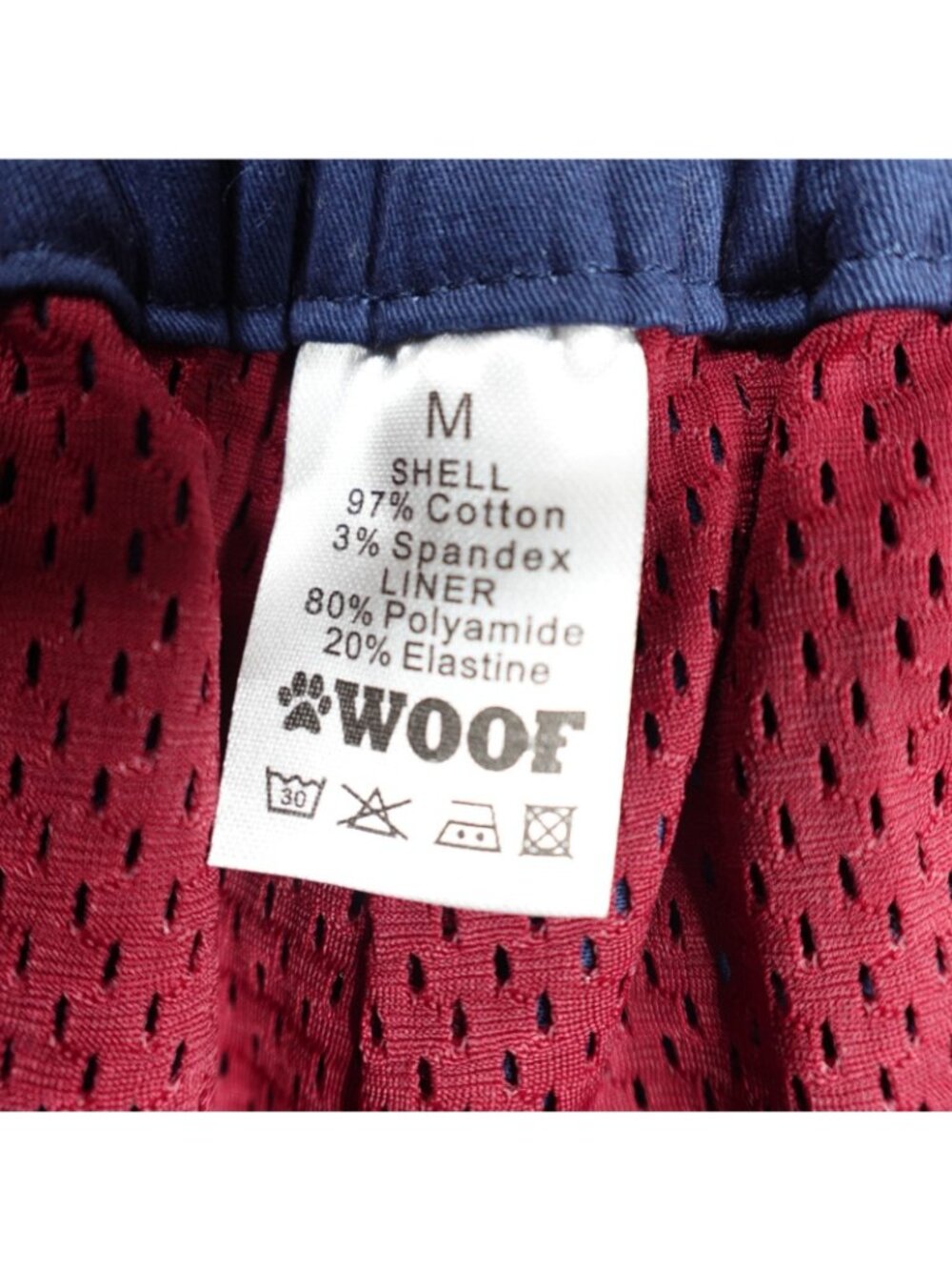Woof Clothing Mens Pants Medium Blue Lined Commando Stretch Waist Cotton Blend - Picture 2 of 12